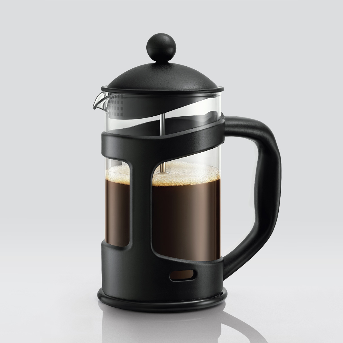 Bình Pha Cà Phê French Press Locknlock, 800Ml - Màu Đen - LLG018